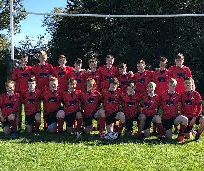 Haddington Rugby U16 team